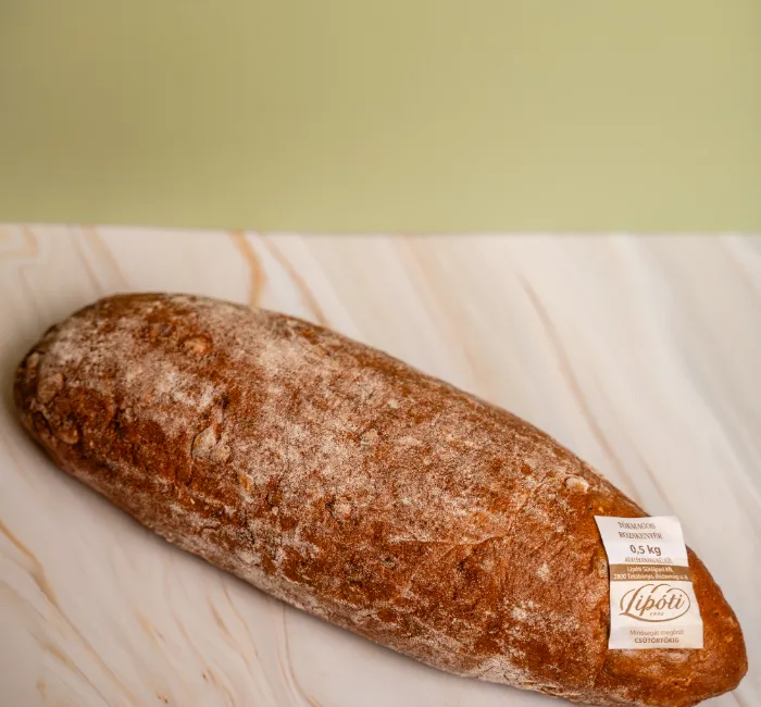 Tökmagvas rozskenyér