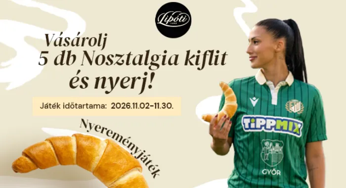 Csavarj be egy Nosztalgia kiflit, és nyerj!