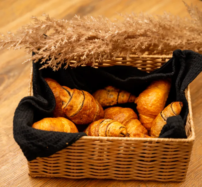 Mini csokis croissant