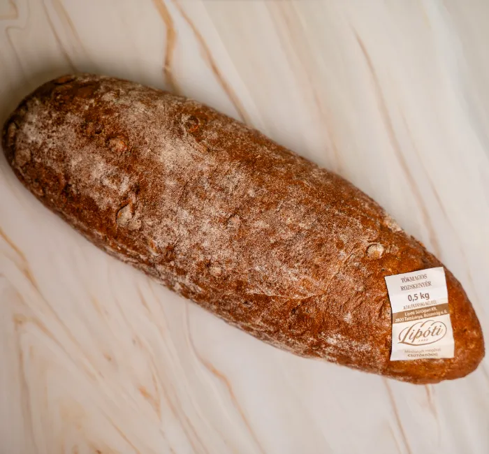 Tökmagos rozskenyér 